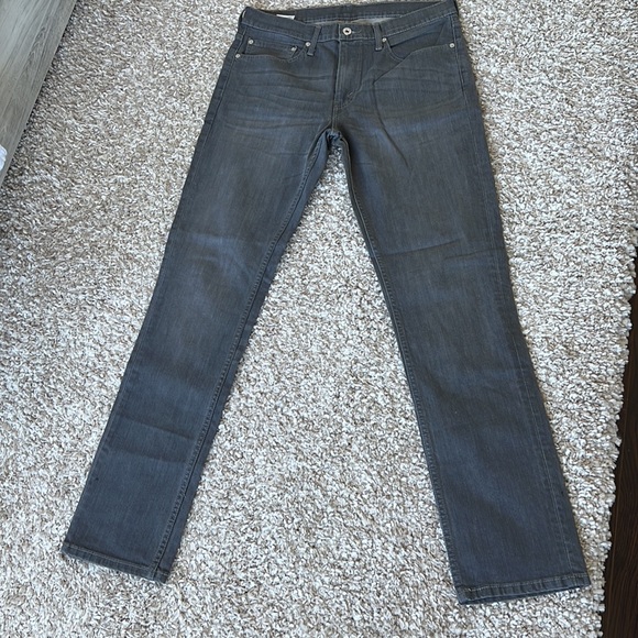 Levi’s Men’s Grey Jeans with Zipper Fly. Size 34x34 - Picture 2 of 10